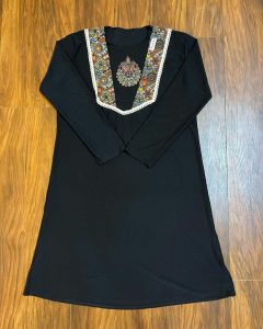 مانتو جلو سنتی پاییزه کد 7539